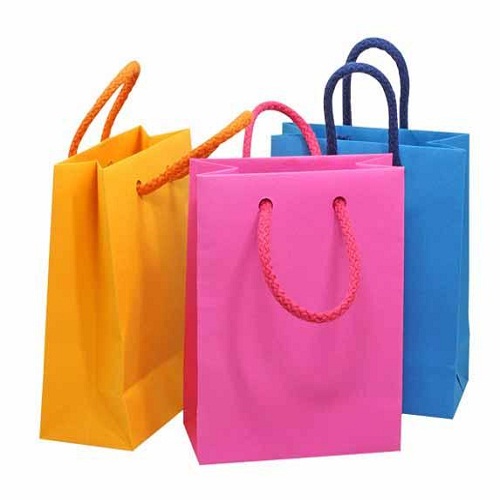 OFF SET PRINTING GIFT PAPER BAGS
